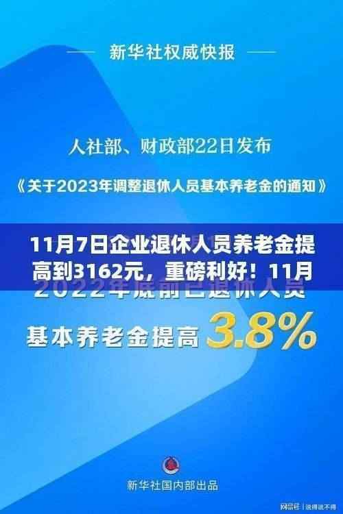 企业退休人员养老金提升至3162元,温暖晚年生活启航