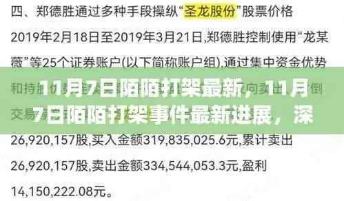 深度解析,11月7日陌陌打架事件最新进展与背后真相揭秘