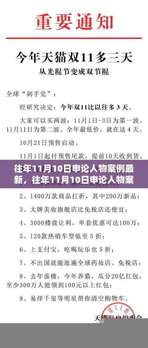 往年11月10日申论人物案例解析指南，最新案例与步骤解析
