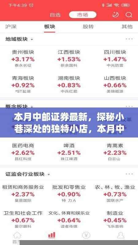 探秘小巷深处的独特小店,中邮证券周边隐藏的美食瑰宝本月盘点