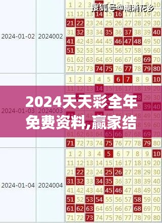 2024天天彩全年免费资料,赢家结果揭晓_终极版173.9