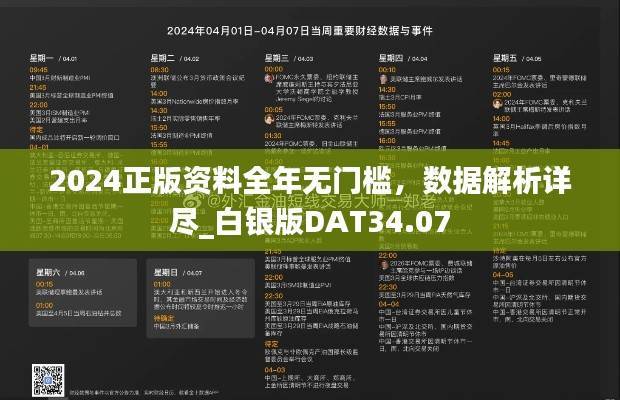 2024正版资料全年无门槛,数据解析详尽_白银版DAT34.07