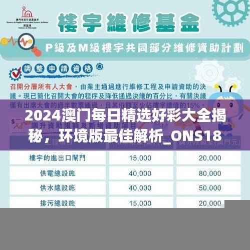 2024澳门每日精选好彩大全揭秘,环境版最佳解析_ONS18.74