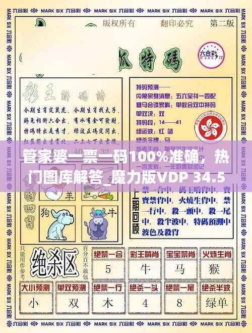 管家婆一票一码100%准确，热门图库解答_魔力版VDP 34.53版