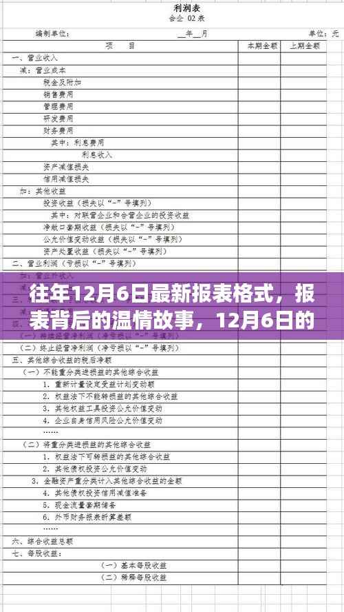 往年12月6日报表背后的温情与数字魔法，友情奇迹的诞生