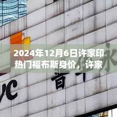 许家印在福布斯排行榜的身价,繁荣背后的深度解读(最新预测)