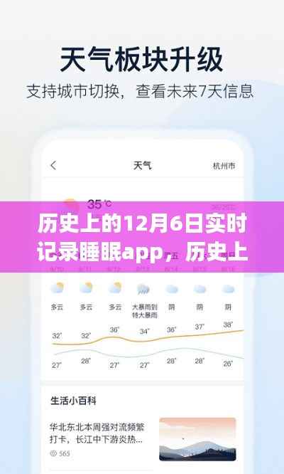 历史上的睡眠记录APP,十二月六日的诞生与发展之路