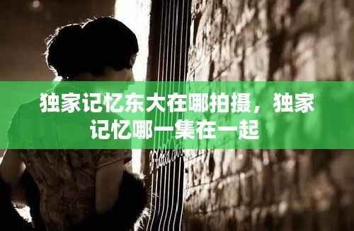 独家记忆东大在哪拍摄,独家记忆哪一集在一起