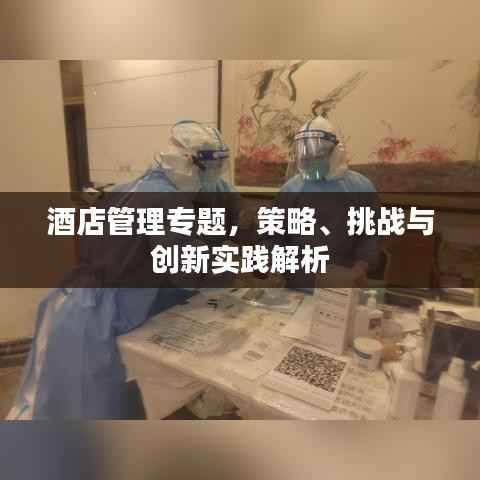 酒店管理专题,策略、挑战与创新实践解析
