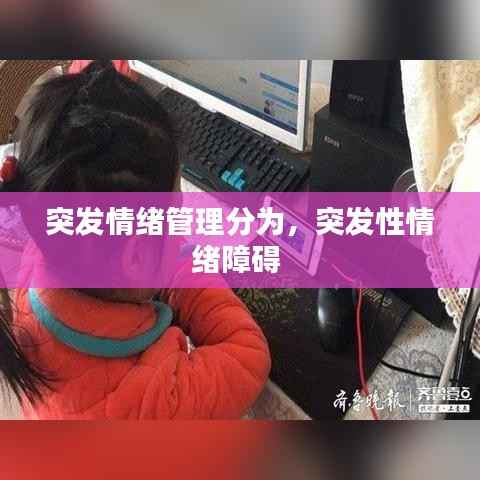 突发情绪管理分为，突发性情绪障碍 