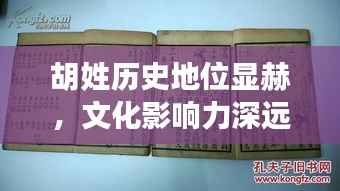 胡姓历史地位显赫,文化影响力深远,排名前十名,深度探讨其渊源与传承