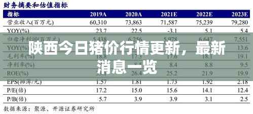 陕西今日猪价行情更新，最新消息一览