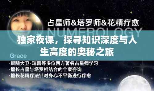 独家夜课,探寻知识深度与人生高度的奥秘之旅