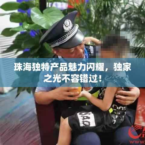 珠海独特产品魅力闪耀，独家之光不容错过！