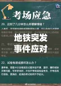 地铁突发事件应对处置案例解析与启示