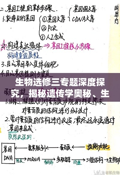 生物选修三专题深度探究,揭秘遗传学奥秘、生物技术与应用领域探索